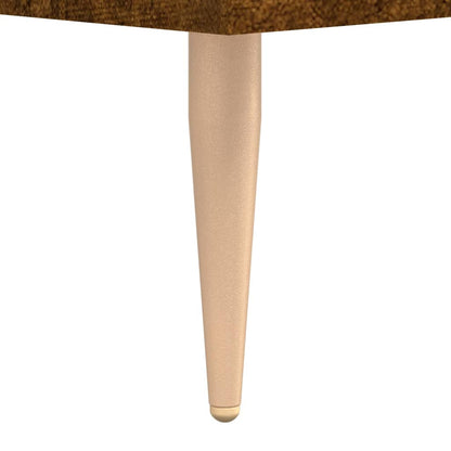 Bedside Cabinet Smoked Oak 40x40x66 cm Engineered Wood