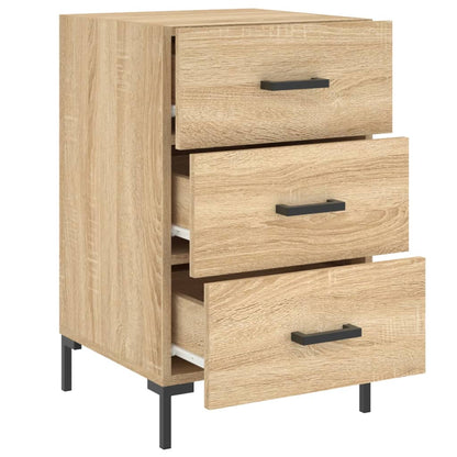 Bedside Cabinet Sonoma Oak 40x40x66 cm Engineered Wood