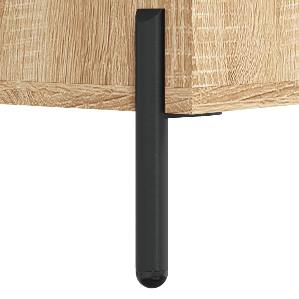 Bedside Cabinet Sonoma Oak 40x40x66 cm Engineered Wood