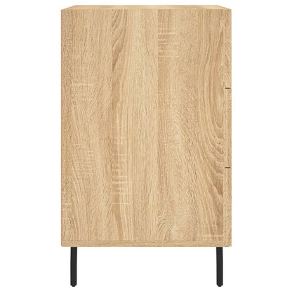 Bedside Cabinet Sonoma Oak 40x40x66 cm Engineered Wood