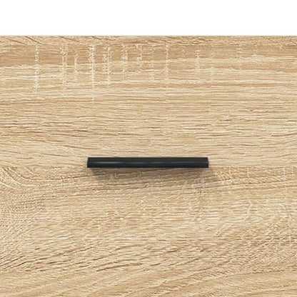 Bedside Cabinet Sonoma Oak 40x40x66 cm Engineered Wood