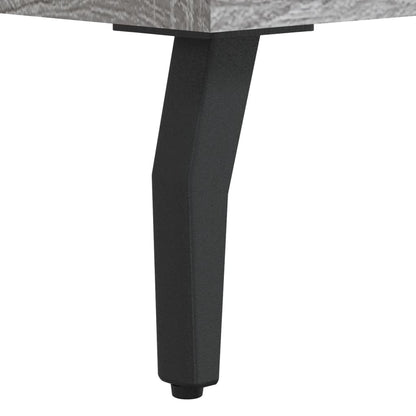 Bedside Cabinet Grey Sonoma 40x40x66 cm Engineered Wood
