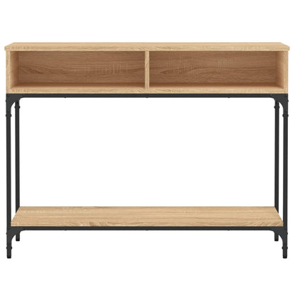Console Table Sonoma Oak 100x30.5x75 cm Engineered Wood