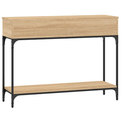 Console Table Sonoma Oak 100x30.5x75 cm Engineered Wood