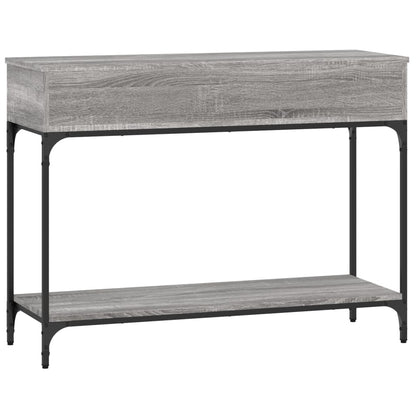 Console Table Grey Sonoma 100x34.5x75 cm Engineered Wood