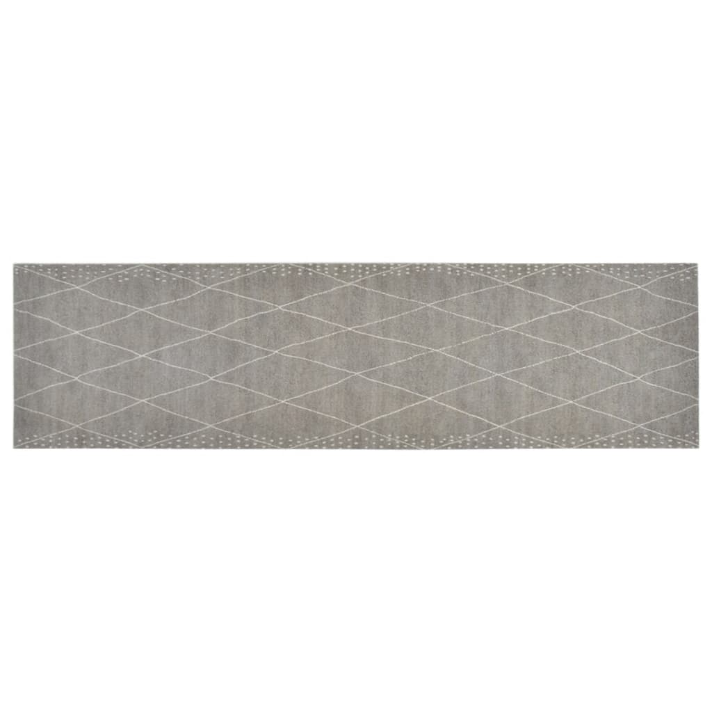 Kitchen Rug Washable Rhombus 45x150 cm Velvet
