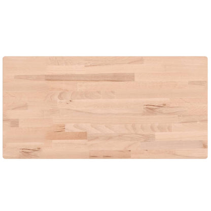 Bathroom Countertop 100x50x1.5 cm Solid Wood Beech