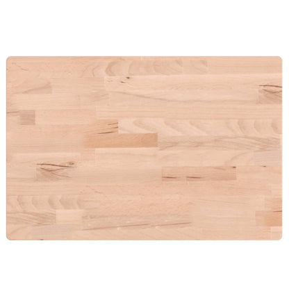 Bathroom Countertop 60x40x1.5 cm Solid Wood Beech
