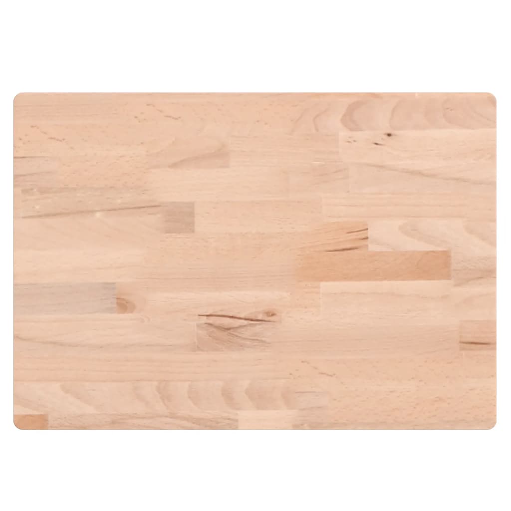 Chopping Board 50x35x4 cm Solid Wood Beech