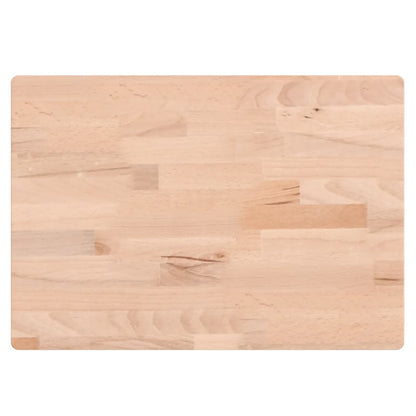 Chopping Board 50x35x4 cm Solid Wood Beech