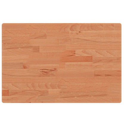 Bathroom Countertop 60x40x2.5 cm Solid Wood Beech
