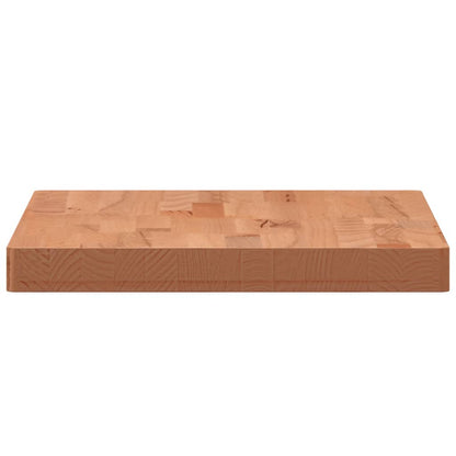 Bathroom Countertop 80x40x4 cm Solid Wood Beech