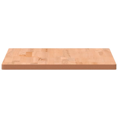 Desk Top 80x55x2.5 cm Solid Wood Beech
