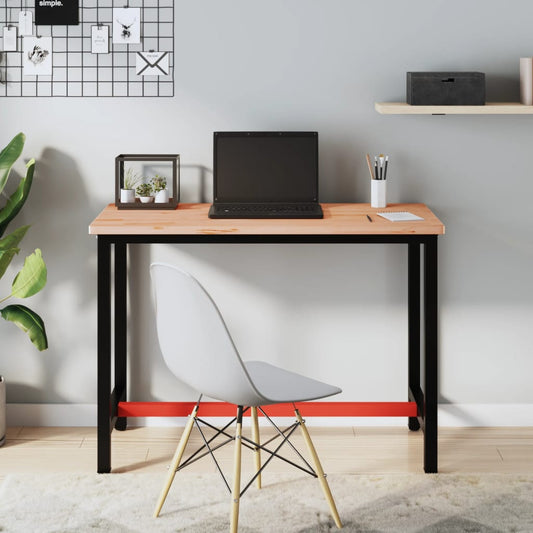 Desk Top 115x55x2.5 cm Solid Wood Beech