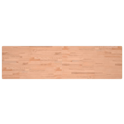 Desk Top 200x55x2.5 cm Solid Wood Beech