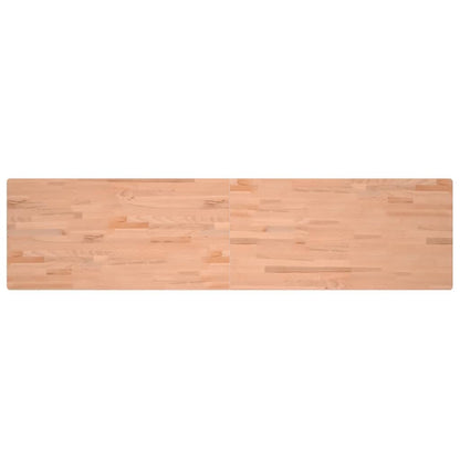 Desk Top 220x55x2.5 cm Solid Wood Beech