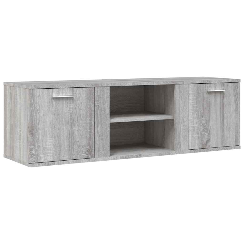 TV Cabinet Grey Sonoma 120x34x37 cm Engineered Wood