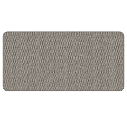 Carpet Runner Sisal Look Silver 50x100 cm