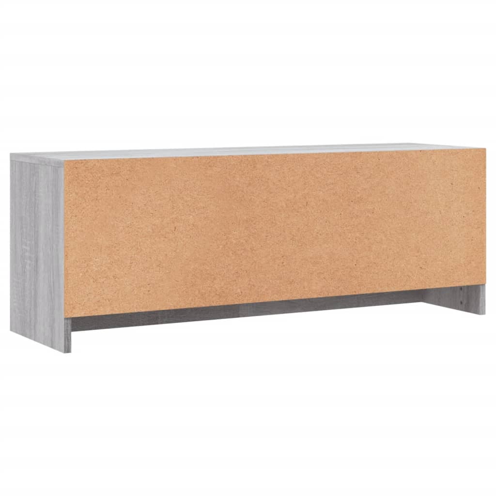 TV Cabinet Grey Sonoma 102x30x37.5 cm Engineered Wood