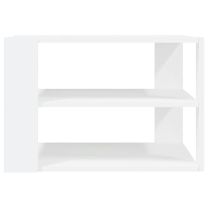 Coffee Table White 58x58x40 cm Engineered Wood