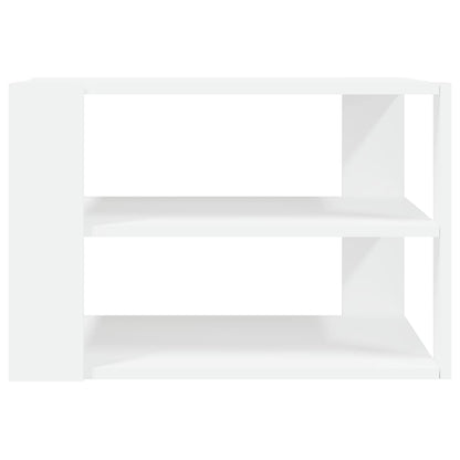 Coffee Table White 58x58x40 cm Engineered Wood