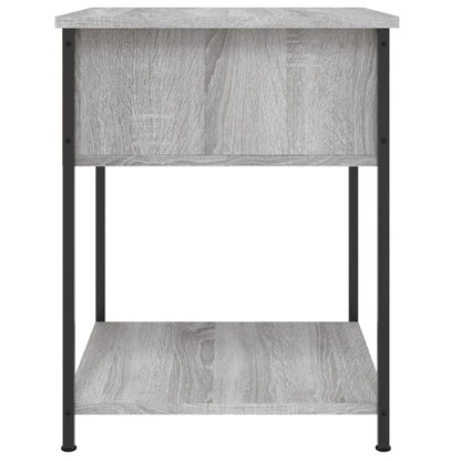Bedside Table Grey Sonoma 44x45x58 cm Engineered Wood