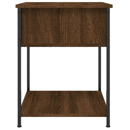 Bedside Tables 2 pcs Brown Oak 44x45x58 cm Engineered Wood