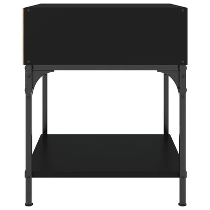 Bedside Tables 2 pcs Black 40x41x50 cm Engineered Wood