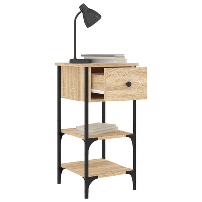 Bedside Cabinets 2 pcs Sonoma Oak 34x36x70 cm Engineered Wood