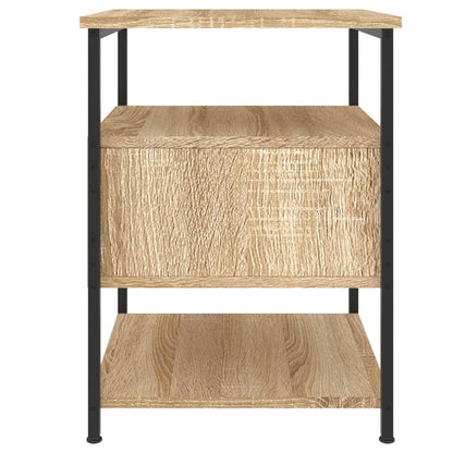 Bedside Cabinet Sonoma Oak 40x42x56 cm Engineered Wood