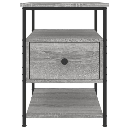 Bedside Cabinet Grey Sonoma 40x42x56 cm Engineered Wood