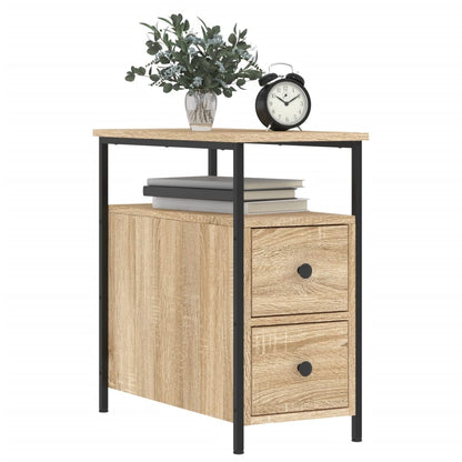 Bedside Cabinet Sonoma Oak 30x60x60 cm Engineered Wood