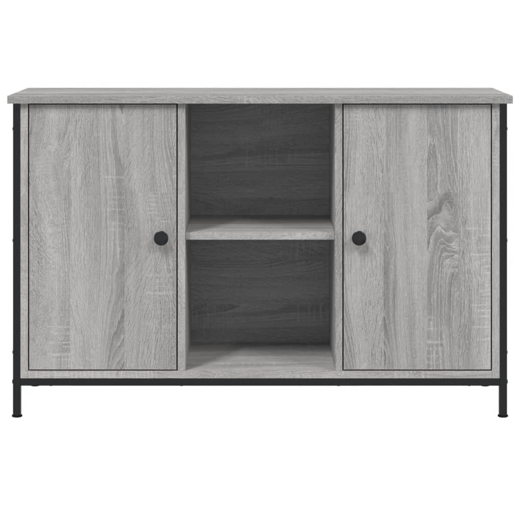 TV Cabinet Grey Sonoma 100x35x65 cm Engineered Wood