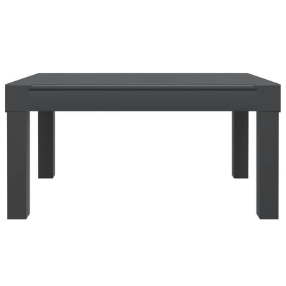 6 Piece Garden Lounge Set with Cushions Anthracite PP