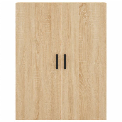 Wall Mounted Cabinet Sonoma Oak 69.5x34x90 cm