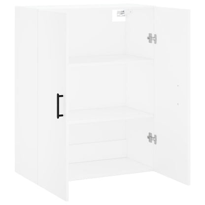 Wall Mounted Cabinet White 69.5x34x90 cm