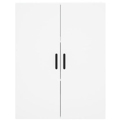 Wall Mounted Cabinet White 69.5x34x90 cm