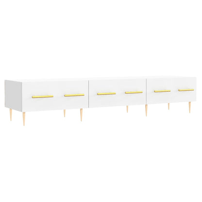 TV Cabinet White 150x36x30 cm Engineered Wood