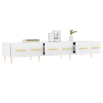 TV Cabinet White 150x36x30 cm Engineered Wood