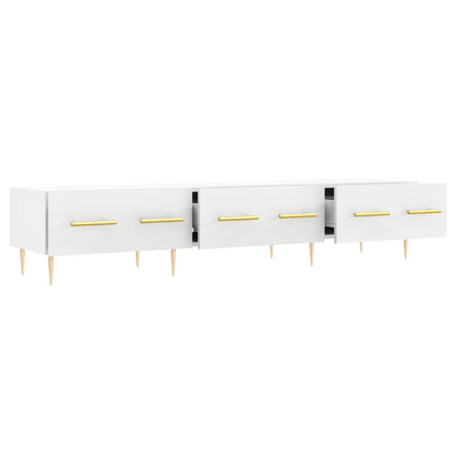 TV Cabinet White 150x36x30 cm Engineered Wood