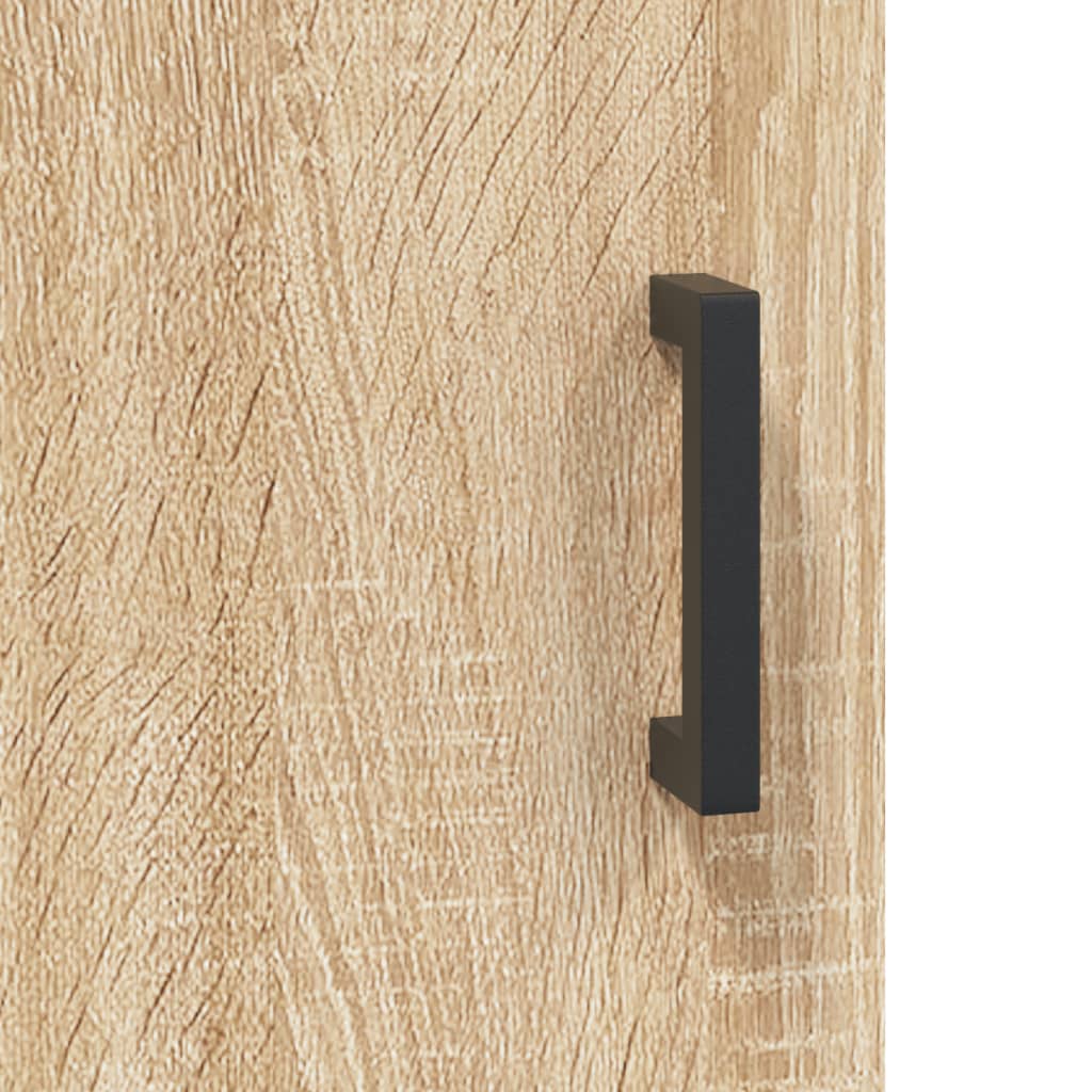 Desk Sonoma Oak 140x50x75 cm Engineered Wood