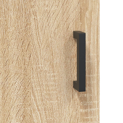 Desk Sonoma Oak 140x50x75 cm Engineered Wood