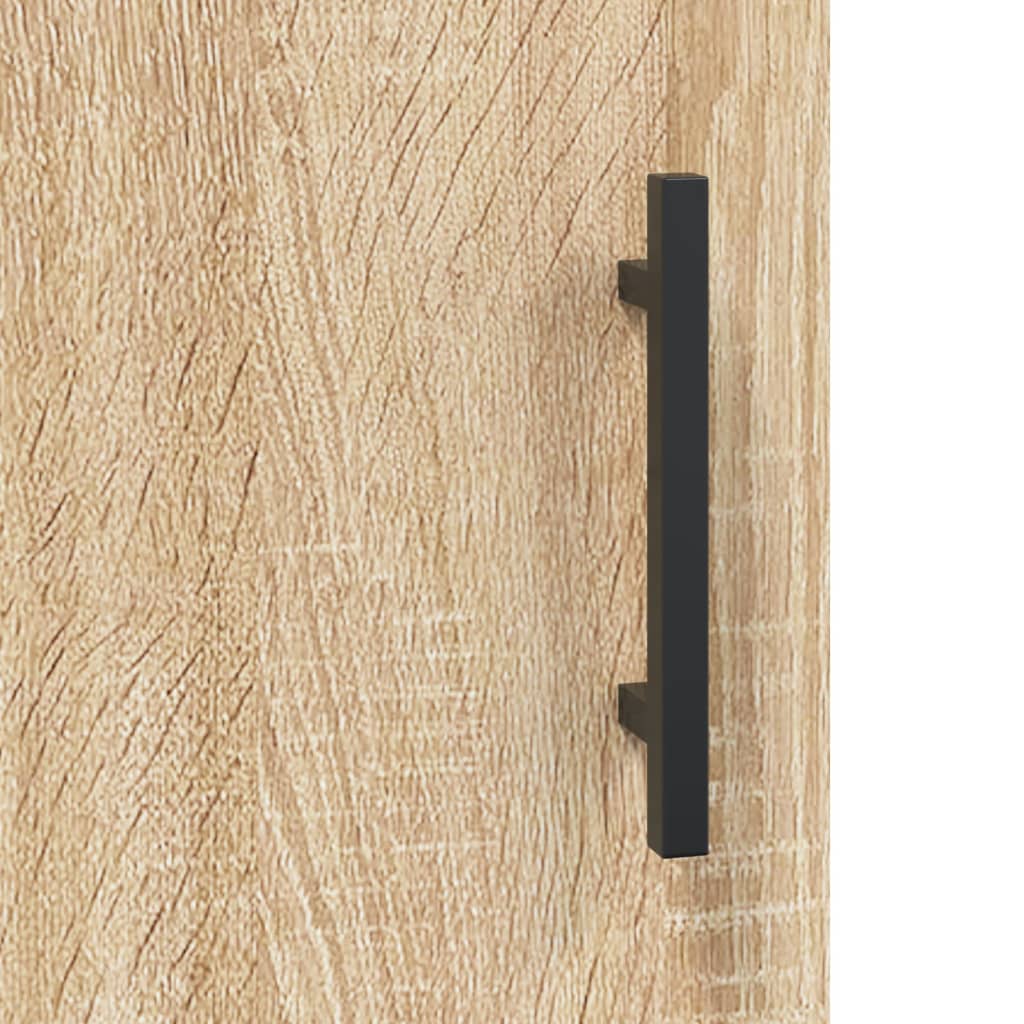 Desk Sonoma Oak 140x50x75 cm Engineered Wood
