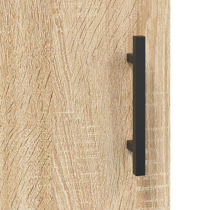 Desk Sonoma Oak 140x50x75 cm Engineered Wood