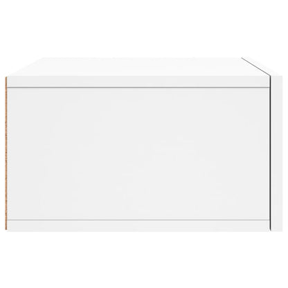 Wall-mounted Bedside Cabinet White 35x35x20 cm