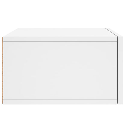 Wall-mounted Bedside Cabinet White 35x35x20 cm