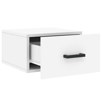 Wall-mounted Bedside Cabinet White 35x35x20 cm