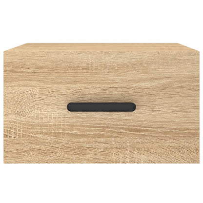 Wall-mounted Bedside Cabinet Sonoma Oak 35x35x20 cm