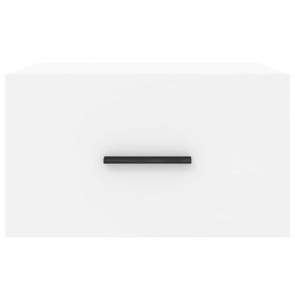 Wall-mounted Bedside Cabinet White 35x35x20 cm
