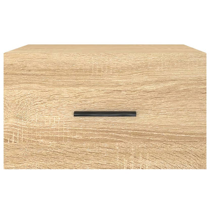 Wall-mounted Bedside Cabinet Sonoma Oak 35x35x20 cm
